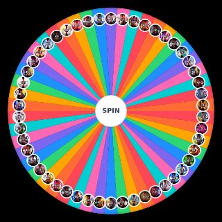 Random Cryo's Top 50 Favourite Death Battle Matchups Wheel