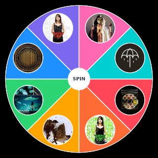 Spin the Wheel: Bring Me The Horizon albums