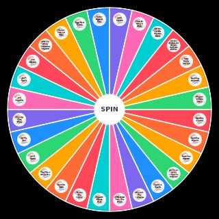 Seussical Songs Wheel