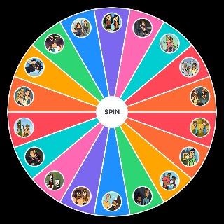 The Ridonculous Race Teams Wheel