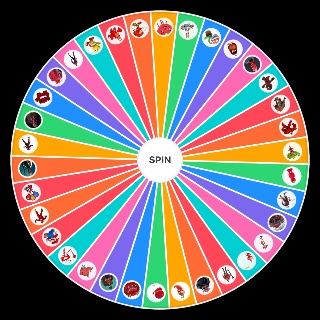 Spin the Wheel: Red Characters