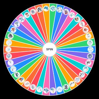 Fully Evolved Ice Type Pokemon (Gens 1 9) Wheel