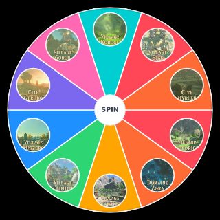 Random Zelda Breath of the Wild : Meilleurs Villages Wheel