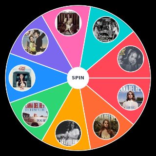 Lana Del Rey Albums (2023) Wheel