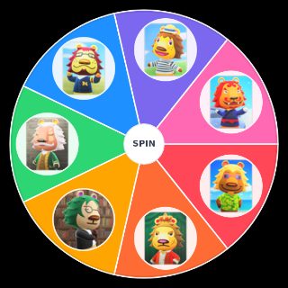 Animal Crossing NH Lions Wheel