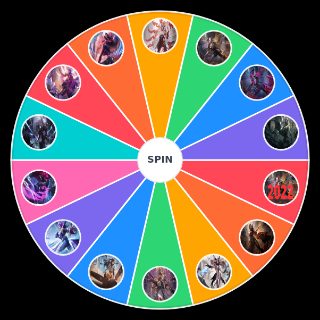 Spin the Wheel: Irelia skins (2023)