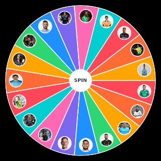 Random Mejores porteros del siglo XXI Wheel