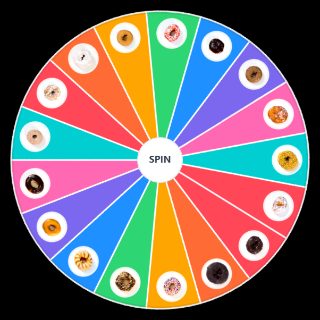 Random Dunkin Donuts Wheel