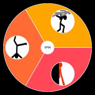 Spin the Wheel: Stick Tournament Fighters