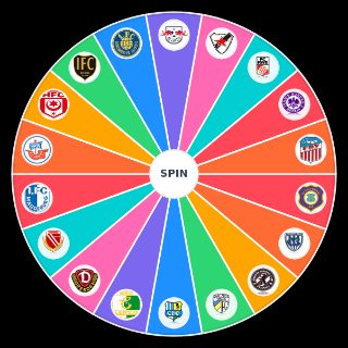 Spin the Wheel: ostdeutsche Fussballvereine