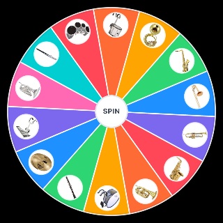 Random Marching Band Instruments Picker
