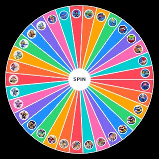 Brawl stars March/April 2025 skins Wheel