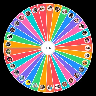 Spin the Wheel: Artistas latinos/reggaeton