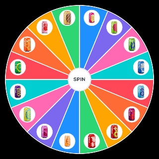 Random Poppi Soda Wheel