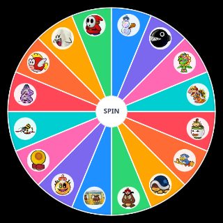 Paper Mario Sticker Star's Bosses Random Picker