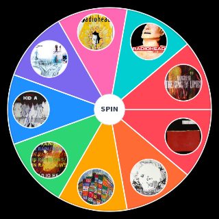 Radiohead Studio Albums Random Generator