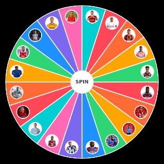 Random Premier League Strikers 23/24 Wheel