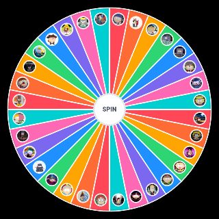 Spin the Wheel: South Park SOT/Fractured But Whole Characters!
