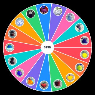Spin the Wheel: Aopg fruits
