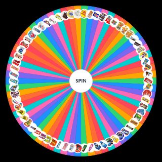 Spin the Wheel: Candies and Sweets