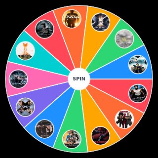 X men Movies Wheel