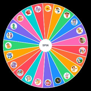 Dora the Explorer Characters 👑 Wheel