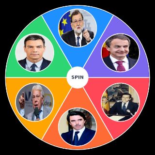 Random Presidentes del Gobierno de España Picker