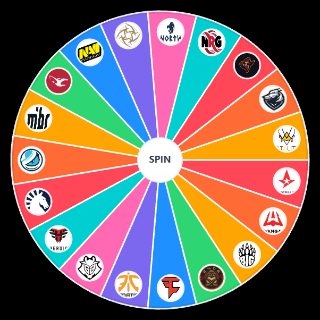 CSGO Pro Teams Wheel