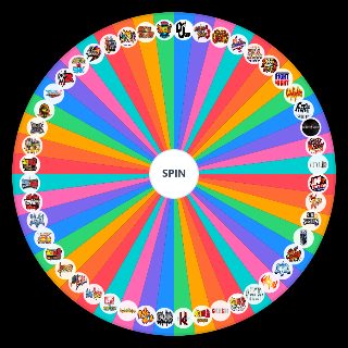 Random Fighting Game Franchises Wheel