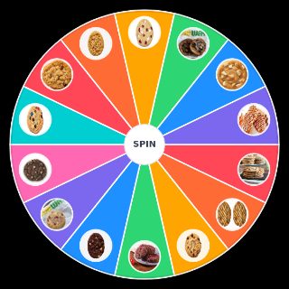 Random Subway Cookies Wheel