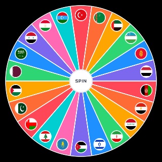 Middle Eastern Countries Random Picker