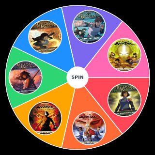 Avatar the Last Airbender & Legend of Korra book Random Generator