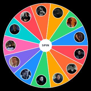 Random every live action Batman actor Wheel