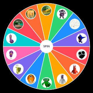 Spin the Wheel: garten of banban (JAMONG TV)