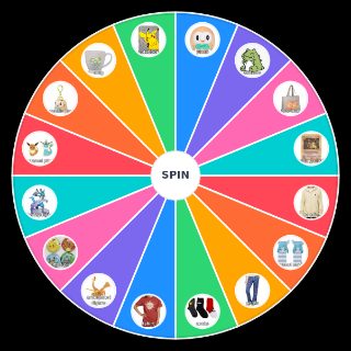 Pick a Random merch types