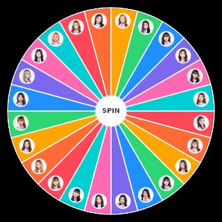 Random Girls Planet 999 (after second elimination) Wheel