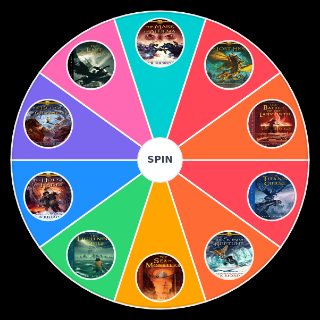 Spin the Wheel: Percy Jackson