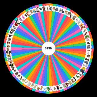 Random Adopt me pets. Wheel