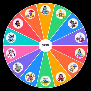 Random TODAS LAS SKINS MITICAS DE BRAWL STARS Picker