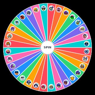 Brawl Stars All 'Phew' Pins Wheel