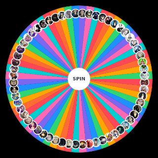 Random 50 anime antagonist Wheel