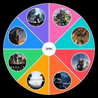 Random Halo (Mainline Titles, Infinite Included) Wheel