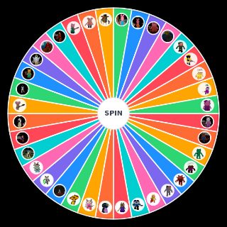 Random piggy skins Wheel