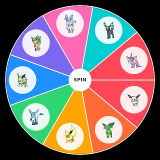 Choose a Random shiny eevee evolution