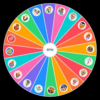 Random ESCUDOS LA LIGA TEMPORADA 22 23 Wheel