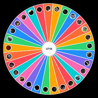 Random spooky images Wheel