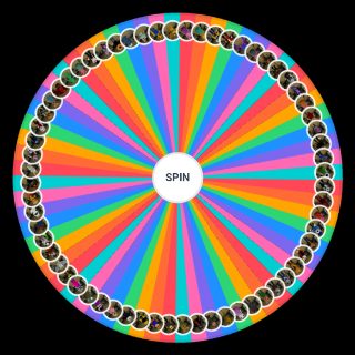 piggy characters Wheel