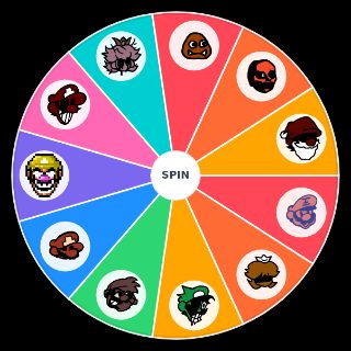 Mario's Monday Night Massacre Songs Wheel