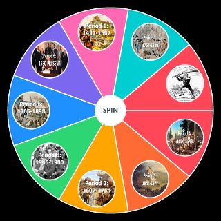 Pick a Random APUSH Periods