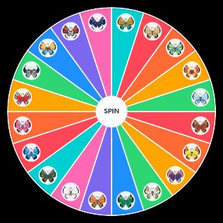 Vivillon Wing Pattern Wheel
